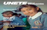 UNETE · 3 unete.org contenido 4 5 8 10 13 14 6 ediciÓn 01 | junio 2018 equipo editorial carta editorial alcance unete historias que inspiran proyectos con donantes
