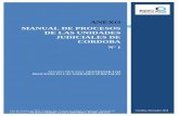 ANEXO MANUAL DE PROCESOS DE LAS UNIDADES … · anexo anexo manual de procesos de las unidades judiciales de cordoba n° 1 macro proceso: gestionar los procesos en las unidades judiciales