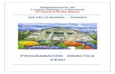 PROGRAMACIÓN DIDÁCTICA 4ºESO - ogalego.eu · departamento de lingua galegae literatura – ies fÉlix muriel (rianxo) 4 4ºeso / curso 2016-17 1. introduciÓn e contextualizaciÓn