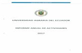  · Estatuto Codificado de la Universidad Agraria del Ecuador por el uso adecuado de ... Se consideran como faltas de las autoridades universitarias las