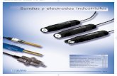 Sondas y electrodos industriales - wetmex.net · • Medidas de muestras con pH ácido que contienen fluoruro. ... HF muestras con fluoruros 0 - 10 de -5 a 60 °C ... Un cable coaxial
