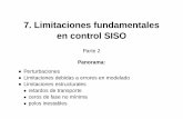 7. Limitaciones fundamentales en control SISOcsd.newcastle.edu.au/SpanishPages/clase_slides_download/C11.pdf · Los retardos de transportes están típicamente asociados al transporte