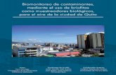 Biomonitoreo de contaminantes, - Repositorio Digital-UPS: Homedspace.ups.edu.ec/bitstream/123456789/6095/1/Biomonitoreo de... · Fotografía de la ciudad de Quito en donde se aprecia