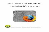 Manual de Firefox Instalación y uso - mundomanuales.com · Uso de Marcadores Cada usuario puede construir un índice de referencias con las direcciones (URL) que más visita (sus