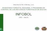 INVENTARIO FORESTAL NACIONAL Y PROGRAMA DE … · recursos forestales de Bolivia a través de la ejecución de un inventario forestal nacional y un programa de control de los recursos