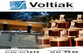 - Venta de Transformadores Voltiak.pdf · Transformador Tipo Pedestal Trifásico Ofrece un alto nivel de confiabilidad, seguridad y estética para ser utilizada en sistemas de distri-bución