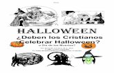 Deben los Cristianos Celebrar Halloween - davidcoxlibros.com · Portadadeatrás Conceptos y Versículos Claves Origen de Halloween – Católica p1 (día festivo p5, “día de todos
