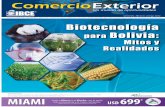 BOLIVIA - ibce.org.boibce.org.bo/images/publicaciones/ce_195_Biotecnologia_para_Bolivia... · santa cruz de la sierra - bolivia • agosto 2011 • aÑo 20 • nº 195 • publicaciÓn