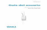 Guía del usuario M211667ES-G - vaisala.com · una pulsera antiestática y un cable de conexión resistivo. RS41-SG y RS41-SGP Guía del usuario M211667ES-G 12 • Si no puede tomar
