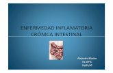 ENFERMEDAD INFLAMATORIA CRÓNICA INTESTINAL · Caso clínico: • Enfermedad actual: - Ritmo intestinal 10-12 deposiciones día, líquidas, que interfieren con su trabajo y vida social.