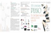 XVI Fecha: Firma: PIANO - dipualba.es Piano/BASES... · interpretación en público de los jóvenes estudiantes de piano, así como fomentar la actividad artística dentro de un marco