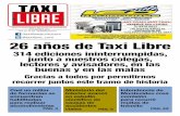 TAXI · 26 años de Taxi Libre 314 ediciones ininterrumpidas, junto a nuestros colegas, lectores y avisadores, en las ... ¿Igualmente se deberá extender recibo de