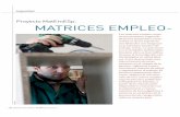 Proyecto MatEmESp: MATRICES EMPLEO- - Seguridad Salud ... · la primera matriz empleo-exposición ge-neral desarrollada para la población tra-bajadora en España. Tipos de matrices