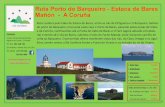 Ruta Porto do Barqueiro Estaca de Bares Mañón A Coruña · volta ao arqueiro. O percorrido ofrece excelentes vistas das rías, do abo Ortegal e os Agui- O percorrido ofrece excelentes