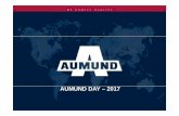 AUMUND DAY – 2017 - ademinmet.com · parte del cliente, de acuerdo a planos de fabricación y especificaciones AUMUND. Suministro de componentes nobles desde AUMUND Alemania; fabricación