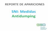 SNI: Medidas Antidumping - sni.org.pe · Apariciones de la nota de prensa SNI en los medios * Puede ver las notas completas digitales haciendo clic a la imagen correspondiente.