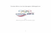Costa Rica en los Juegos Olímpicos - concrc.org · 18 Berlín 1936 Del 2 al 16 de agosto Participaron 4482 atletas (4121 hombres y 361 mujeres) de 49 países. Costa Rica participó