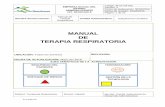 MANUAL DE TERAPIA RESPIRATORIA - redsaludarmenia.gov.co Manual Terapia... · Las enfermedades del sistema respiratorio constituyen uno de los problemas de salud más relevantes en