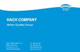 Hach Global Company PowerPoint Presentation · bebidas e industria energética • 3900 empleados en todo el mundo • Localizaciones de fabricación y de ingeniería en EE.UU., Alemania,