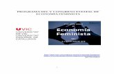 PROGRAMA DEL V CONGRESO ESTATAL DE ECONOMÍA …mon.uvic.cat/congreso-estatal-economia-feminista/files/2015/01/... · 3 COMUNICACIONES CIENTÍFICAS (1) SESIÓN 1: MERCADO LABORAL