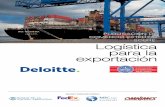 PUBLICACIÓN DE COMERCIO EXTERIOR SOBRE: Logística para la ... · Logística para la exportación PUBLICACIÓN DE COMERCIO EXTERIOR SOBRE: Sponsors Tradecenter AmCham