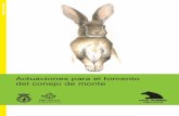 Actuaciones para el fomento del conejo de monte · francisco.guilcelada@gmail.com, jmunoz7@tragsa.es, rmoreno3@tragsa.es 2 Fundación CBD-Habitat. C/ Nieremberg 8, bajo A. 28002,