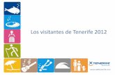 Los turistas de Tenerife 2012 · Fuentesde información endestino sobre Tenerife Uso de redes sociales ... los británicos, alemanes, belgas italianos, además de canarios.