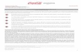Coca-Cola Andina anuncia Resultados Consolidados para el 1T18 ES.pdf · real brasileño, que impacta los costos en dólares y (iii) mayor costo de mano de obra en Argentina. ... fue