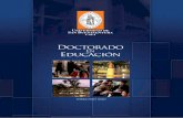 Doctorado en Educacion 2015-II - usbcali.edu.co · Plan de Estudios *En todos los ejes de seminarios hay electivas. El cuarto, quinto y sexto semestres están concebidos para trabajo