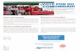 ¡VOTE POR SU COMUNIDAD! - ncvoter.org · ¡VOTE POR SU COMUNIDAD! Los funcionarios electos en Carolina del Norte y en Washington D.C. toman decisiones que lo afectan a usted y a