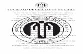 SOCIEDAD DE CIRUJANOS DE CHILE - carlosjorquera.com · Presidente del Departamento de Trauma, Cirugía de Urgencia y Paciente Crítico – 5 – ...