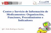 Centro y Servicio de Información de Medicamentos ... · D´Alessio R, Busto U y Girón N. Serie de Medicamentos esenciales y tecnologías N°5.4.Guía para el desarrollo de servicios