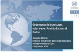 Gobernanza de los recursos naturales en América Latina y el … · 2018-06-19 · América del Sur (países seleccionados): exportaciones, importaciones y balanza comercial física