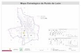 Mapa Estratégico de Ruido de León · Mapa de niveles sonoros. Ruido industrial - Le Hoja 1 de 3 Fecha: junio 2017 Nº minuta: 0 50 100 150 200 250 300 m $ 17 Mapa Estratégico de