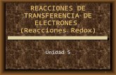 REACCIONES DE TRANSFERENCIA DE ELECTRONES (Reacciones Redox)fresno.pntic.mec.es/~fgutie6/quimica2/Presentaciones/05Redox.ppt · PPT file · Web viewREACCIONES DE TRANSFERENCIA DE