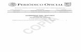 PERIÓDICO OFICIAL - po.tamaulipas.gob.mxpo.tamaulipas.gob.mx/wp-content/uploads/2019/01/cxliv-10-220119F... · profra. iracema albeza peÑa ramÍrez presidenta municipal indice presentaciÓn
