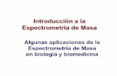 Introducción a la Espectrometría de Masa - fqb.fcien.edu.uy MS 2008.pdf · Espectro de masa con resolución isotópica de insulina bovina. (aprox. 0.15 pmoles, 0.8 ng, en 1 ...