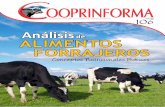Análisis de ALIMENTOS FORRAJEROS - cooprinsem.clcooprinsem.cl/home/pdf/cooprinforma/cooprinforma106.pdf · la lechería cuenta con un sistema de ordeña de tipo carrousel y se ha