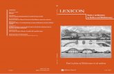 SOMMARIO LEXICON - core.ac.uk · Il dibattito scientifico e tecnico in materia di ponti in età borbonica: tradizione teorica ed esperienze nel territorio meridionale ... Il modello