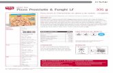 Gluten Free Pizza Prosciutto & Funghi LF 335 g · Dr. Schär España S.L.U. - Polígono Industrial La Ciruela, Avda. de Repol, parcela n°2 - 50630 Alagón, Zaragoza Tel. +34 976