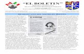 El Boletin 49 (marzo 2012“EL BOLETIN P ERIODICO ... · amata´ a Piero Tarticchio e presentazione delle sue opere letterarie. 19.00 cena in hotel. Nel dopocena, trasferimento ...