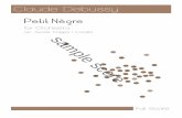 Petit Nègre - influxsheetmusic.com · Claude Debussy Petit Nègre for Orchestra arr. Xavier Pagès i Corella Full Score sample score