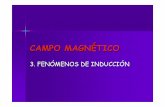 CAMPO MAGNÉTICO - Inicio | Universidad de Zaragoza magnetico3.pdf · resumen 1. ley de faraday 2. ley de lenz 3. inductancia 4. energÍa del campo magnÉtico 5. circuitos rl 6. oscilaciones.