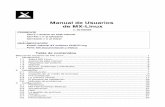 Manual de Usuarios de MX-Linux±ol.pdf · muchos paquetes adicionales populares está disponible en el MX Instalador de Paquetes. Aunque antiX es su "código-padre", MX Linux viene