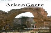 REVISTA ARKEOGAZTE/ARKEOGAZTE ALDIZKARIA ÍNDICE · E. Allué, I. Euba, L. Picornell y A. Solé Revista Arkeogazte, 3, 2013, pp. 27-49 28 Sección monográfica: “Arqueología y