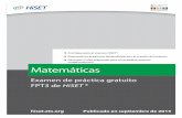 HiSET 2015 Practice Test Math FPT3 Spanishhiset.ets.org/s/pdf/practice/math_fp3_es.pdfInstrucciones Esta es una prueba de sus habilidades para poner en práctica conceptos matemáticos