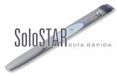 SoloSTAR - Insulin, injektionspennor och studier kopplat ... · dosis Botón de inyección SoloSTAR y sus piezas Protector externo de aguja Protector interno de aguja Aguja Se recomiendan