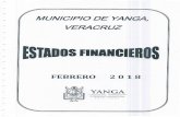  · KORFIS Sistema de Información Municipal de Veracruz SIMVER Recibo No. DEF/2018/YANGA/7444 C. Apolinar Crivelli Díaz YANGA PRESENT E. ACUSE DE RE-CIBO DE INFORMACIÓN