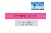 OBESIDAD INFANTIL MAR 2-1 - parcdesalutmar.cat · Anamnesis •Actividad f sica •Encuesta nutricional (registro) •Rendimiento escolar •Comorbilidades 13/12/2011 14. DIAGNÓSTICO