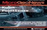 Kubit PointSense - geomatica.microgeo.clgeomatica.microgeo.cl/wp-content/uploads/2017/04/Enero-2014BAJA.pdf · AutoCAD, con la opción de exportar los objetos de AutoCAD Plant 3D
